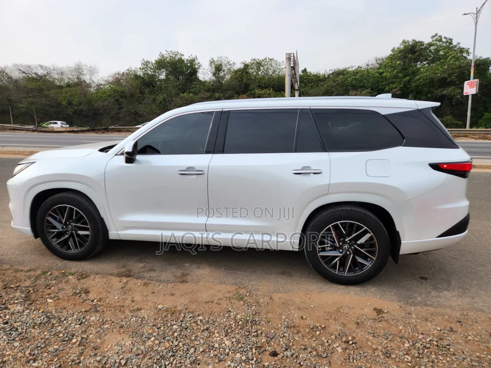 Lexus TX TX 350 AWD 2024 White thumbnail 3